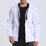 Men’s Fleece Zip-Up Hoodie with Pockets