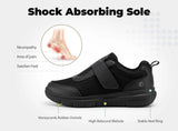 FitVille Diabetic Shoes Mens Extra Wide Width for Swollen Feet Neuropathy Diabetic Pain Relief Lightweight Walking Casual Shoes