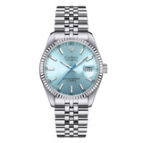 CADISEN Men Mechanical Watch Top Brand Luxury Automatic Watch Business Stainless Steel Waterproof Watch Men Relogio Masculino