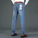 Men’s Classic Straight-Leg Stretch Jeans