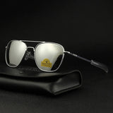 Men's Pilot Sunglasses – Mirror Lens UV400 Alloy Frame