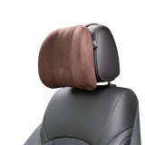 Forbell Car Headrest Pillow Suede Fabric Car Neck Pillow Car Seat Pillow Rest Headrest Memory Foam Headrest Car Accessories