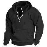 Men's Half-Zip Fleece Hoodie