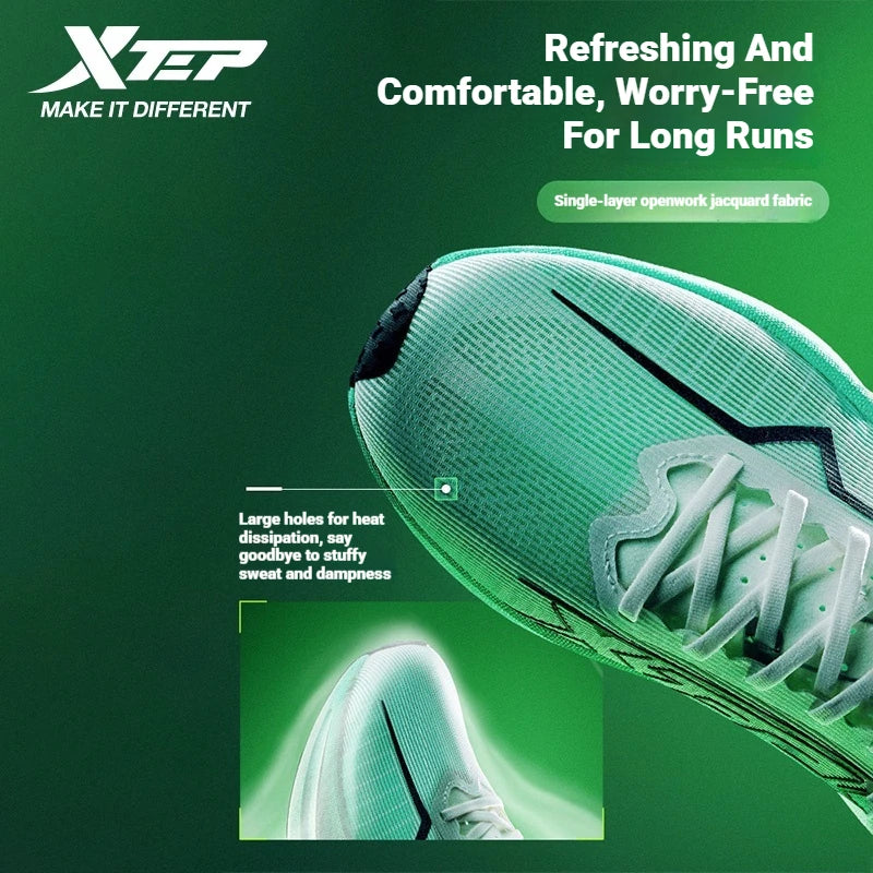 Xtep Shyft PRO For Men Combat Quick-Drying Outdoor Professional Marathon Shoes Thick Sole Cushioning Sneakers 874119110039