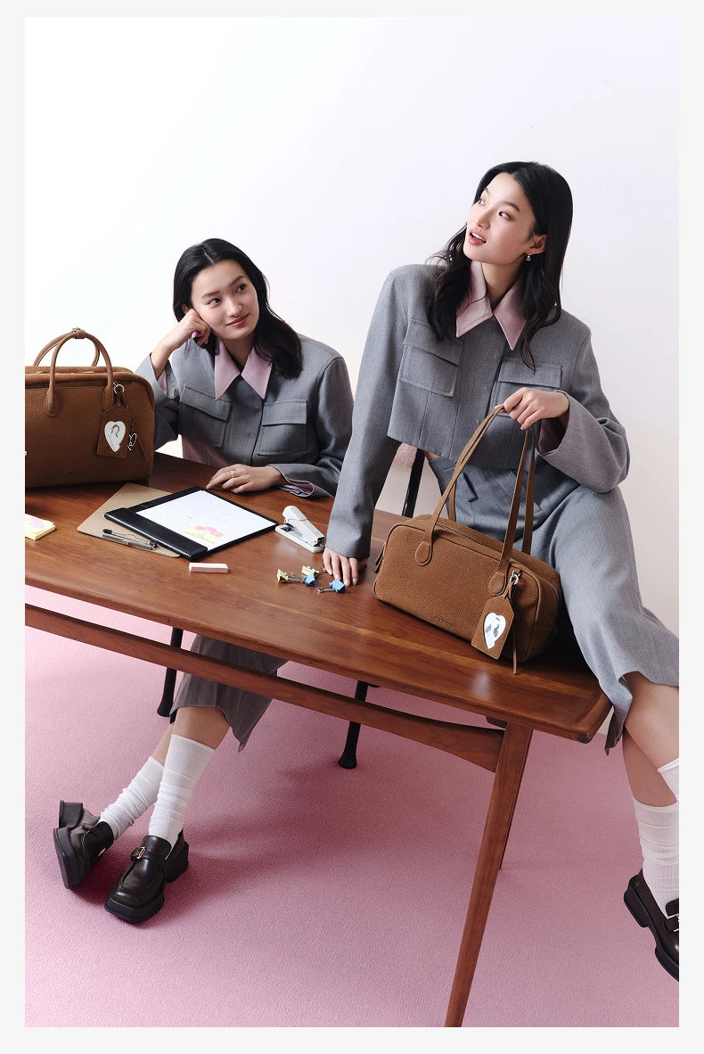 Amazing Song Donut Hobo Bag – Genuine Leather Crossbody