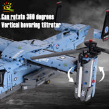 V-22 Tiltrotor Aircraft Building Set – 1,389 Pieces