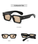 Retro Square Sunglasses – UV400 Luxury Shades