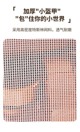 Large Mesh Makeup Bag for Women Portable Breathable Cosmetic Organizer Bag Travel Makeup Pouch with Simple Design