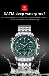 POEDAGAR Men's Luxury Chronograph Wristwatch