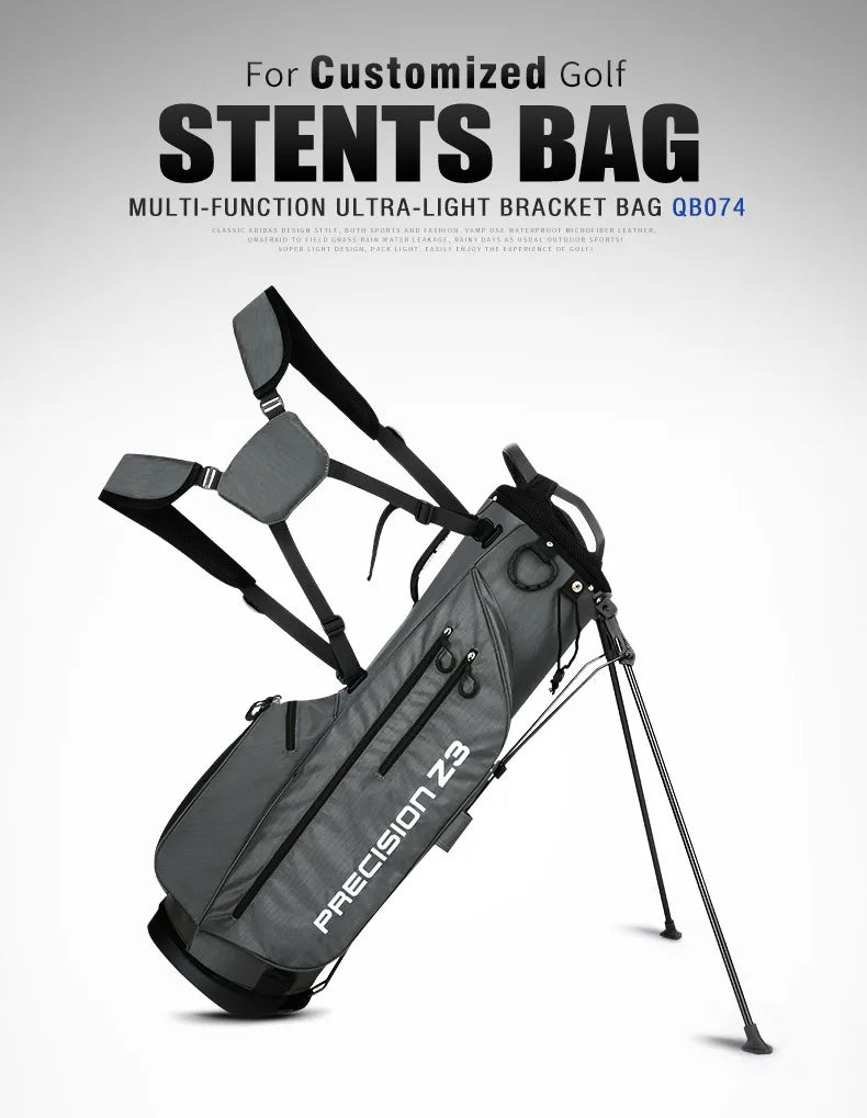 PGM Golf Bags Men Women Lightweight Multifunctional Stand Bag Can Hold a Full Set of Clubs QB074