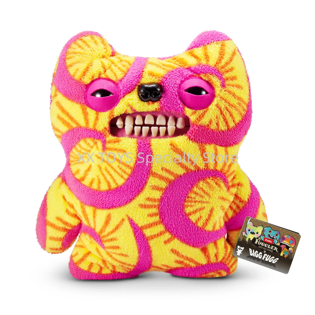 Fuggler Funny Ugly Monster Big Fugg Gaptooth 45cm Plush Weird Plushies Teddy Fugly Screech Rabid Rabbit Tooth Monster Soft Toys