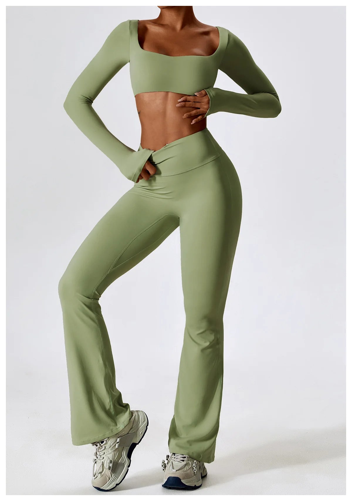 Seamless 2-Piece Yoga & Fitness Set