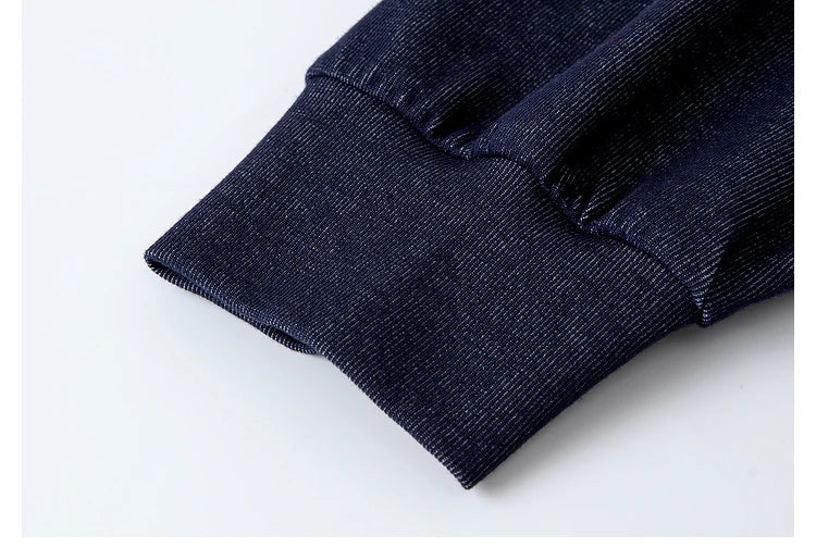 VIMLY 2 Piece Pant Set Woman Casual Outfits Women's Pant Suit 2026 Blue Stand-up Collar Jacket and Trouser Female Clothing A0119