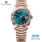 PAGANI DESIGN 2026 New DD36 automatic mechanical men watch Double calendar 36MM Watch For Men sapphire luxury waterproof Watches