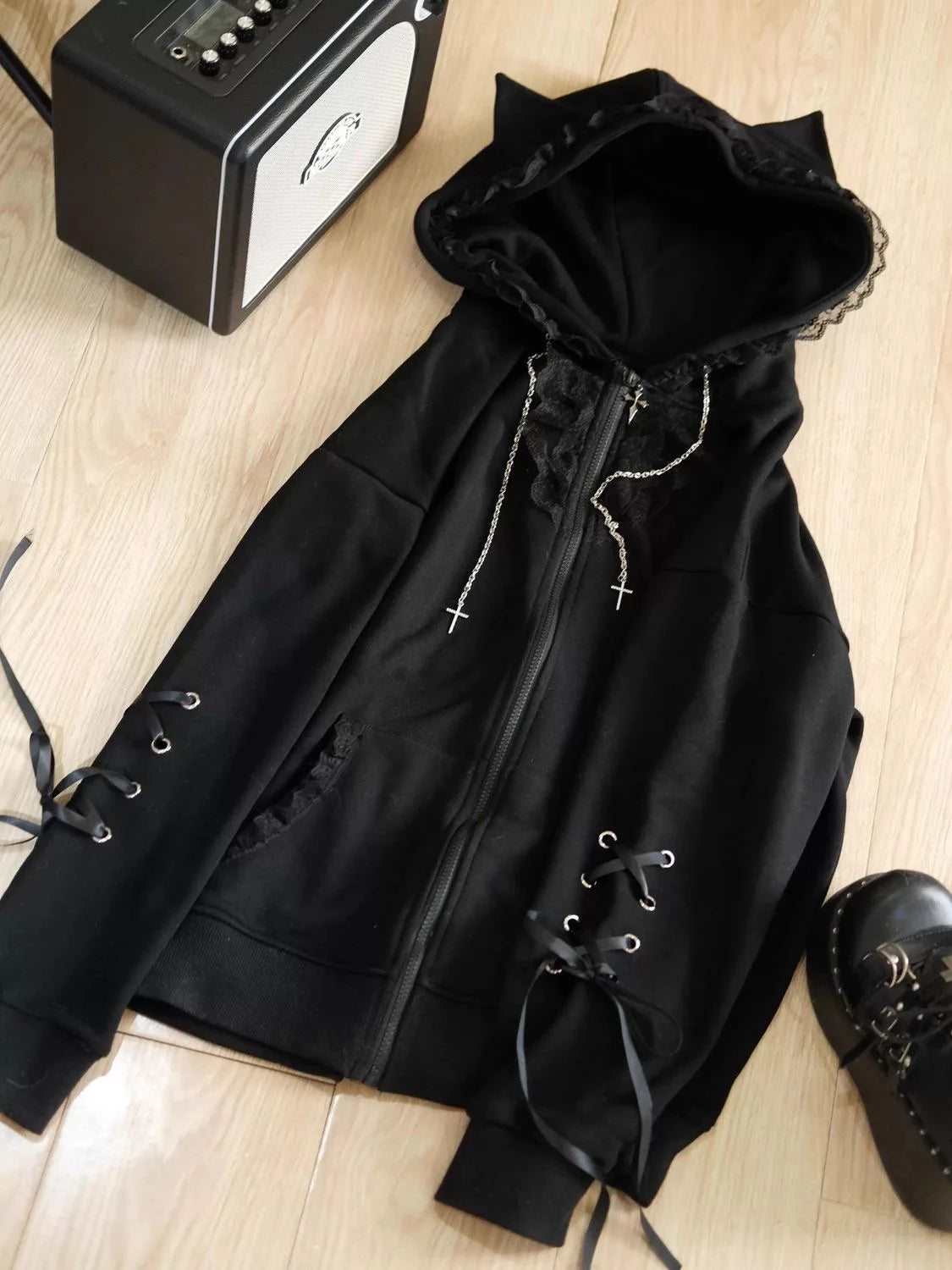 Women’s Colorblock Zip-Up Hoodie