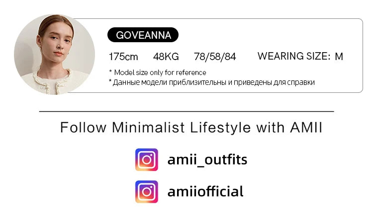 AMII Wide-Leg Cotton Jeans | Warm Winter Denim for Women