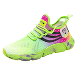 Unisex Colorful Fashion Running Shoes – Non-Slip Casual Walking Sneakers