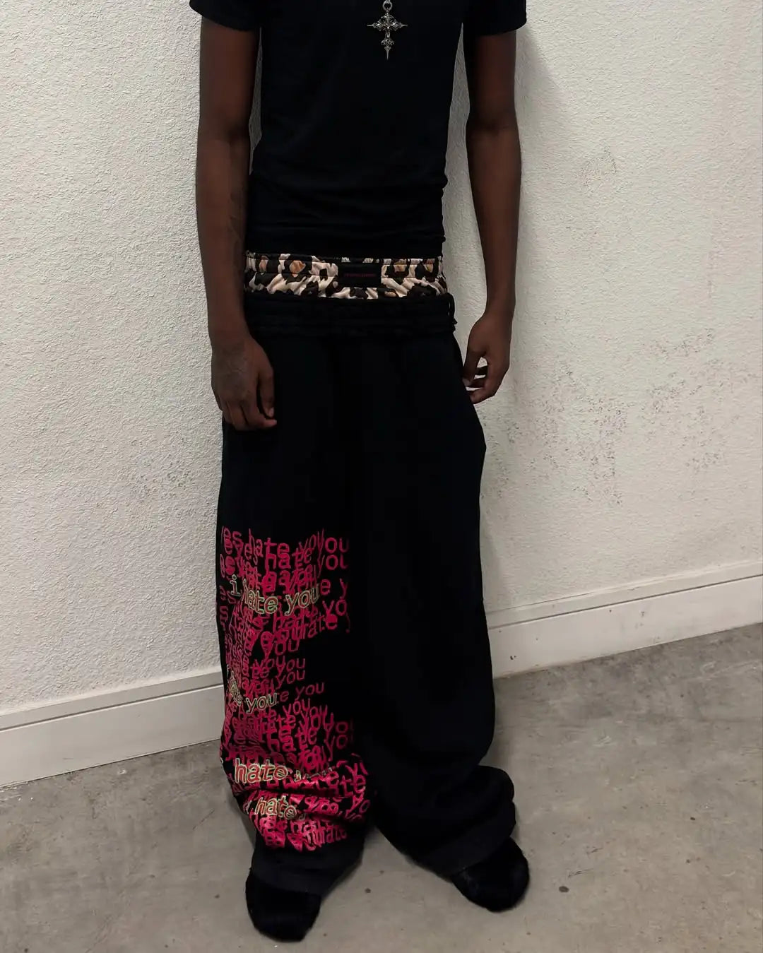 Retro Double-Waist Y2K Streetwear Pants