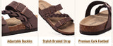 Women's Cork Footbed Sandals with Arch Support