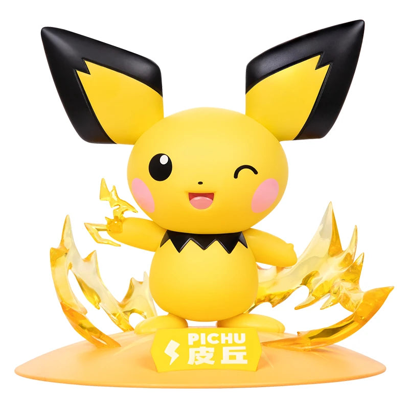 FUNISM Genuine Pokemon Action Figures Pikachu Mewtwo Figurine Gardevoir Sylveon Anime Collect Model Pocket Monster Toy Gift
