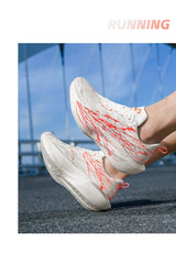 New Running Sneakers Men Lightweight Breathable Wear-Resistant Soft Gym Jogging Shoes Comfort Marathon Athletic Sports Shoes Man