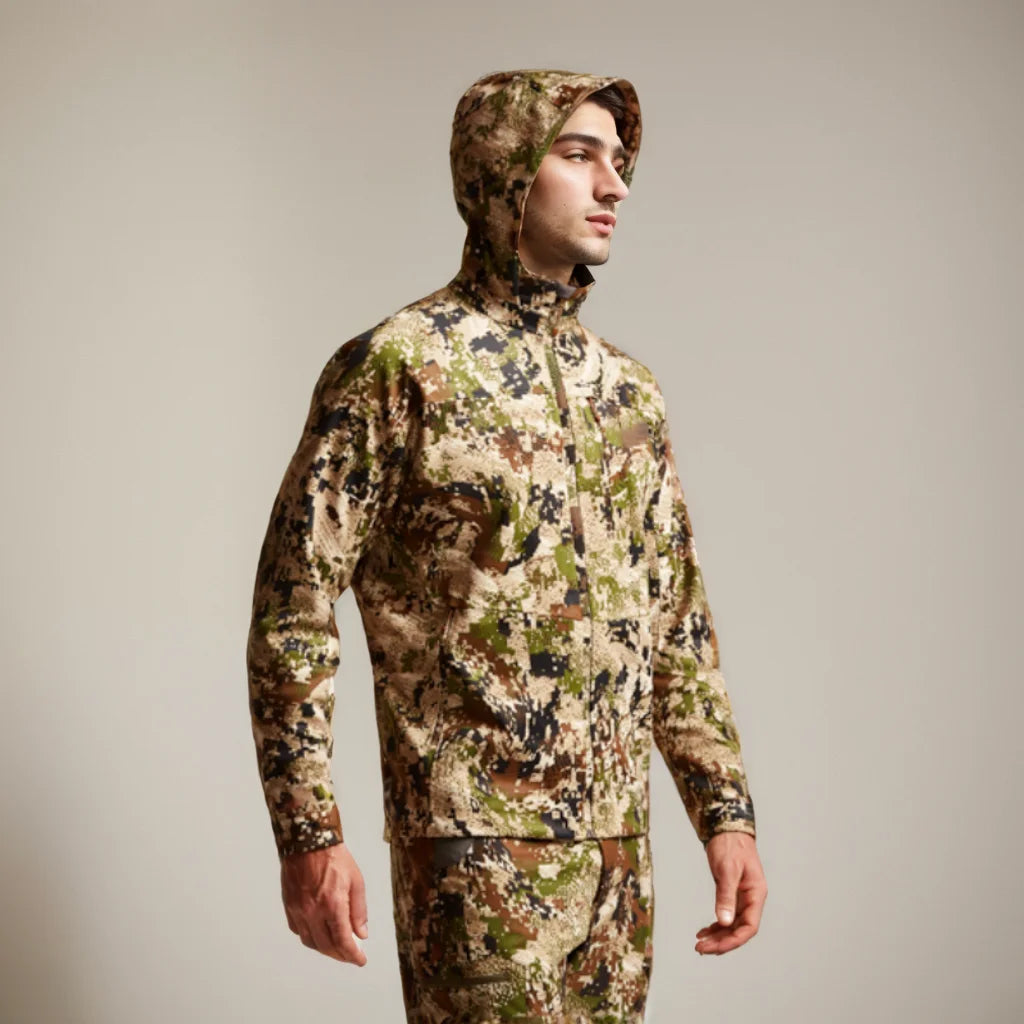 Men's Jetstream 3-in-1 Fleece Hunting Jacket Windproof Waterproof Breathable Lightweight Functional Steam Permeable