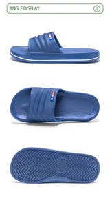EVA Couple Slippers Slip on Soft Bottom Home Slippers Comfortable Simple Casual Slippers