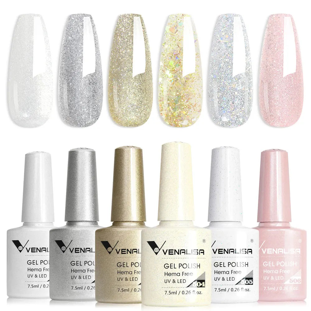 Venalisa TPO/HEMA-Free 6pc Gel Polish Kit 7.5ml