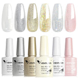 Venalisa HEMA-Free Gel Polish Kit | 6 Shades, 7.5ml
