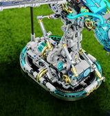 Mechanical Animal Technical Building Blocks, Light MOC Assembly Bricks, Shark Dragonfly Skull Piranha 4 Styles Adults Kids Gift