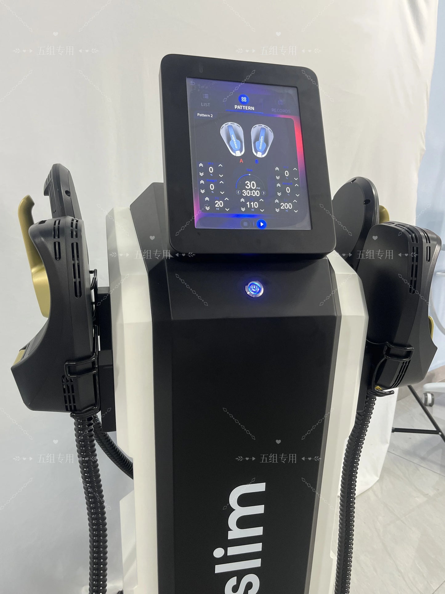 Myoslim Slimming Machine EMS Body Sculpt Machine Electromagnetic Stimulate Sculpting Muscle Fat Burning Weight Lose Equipmen