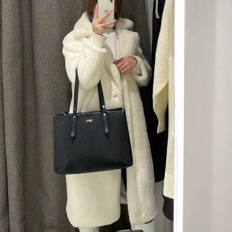 Luxury Faux Rabbit Fur Winter Overcoat