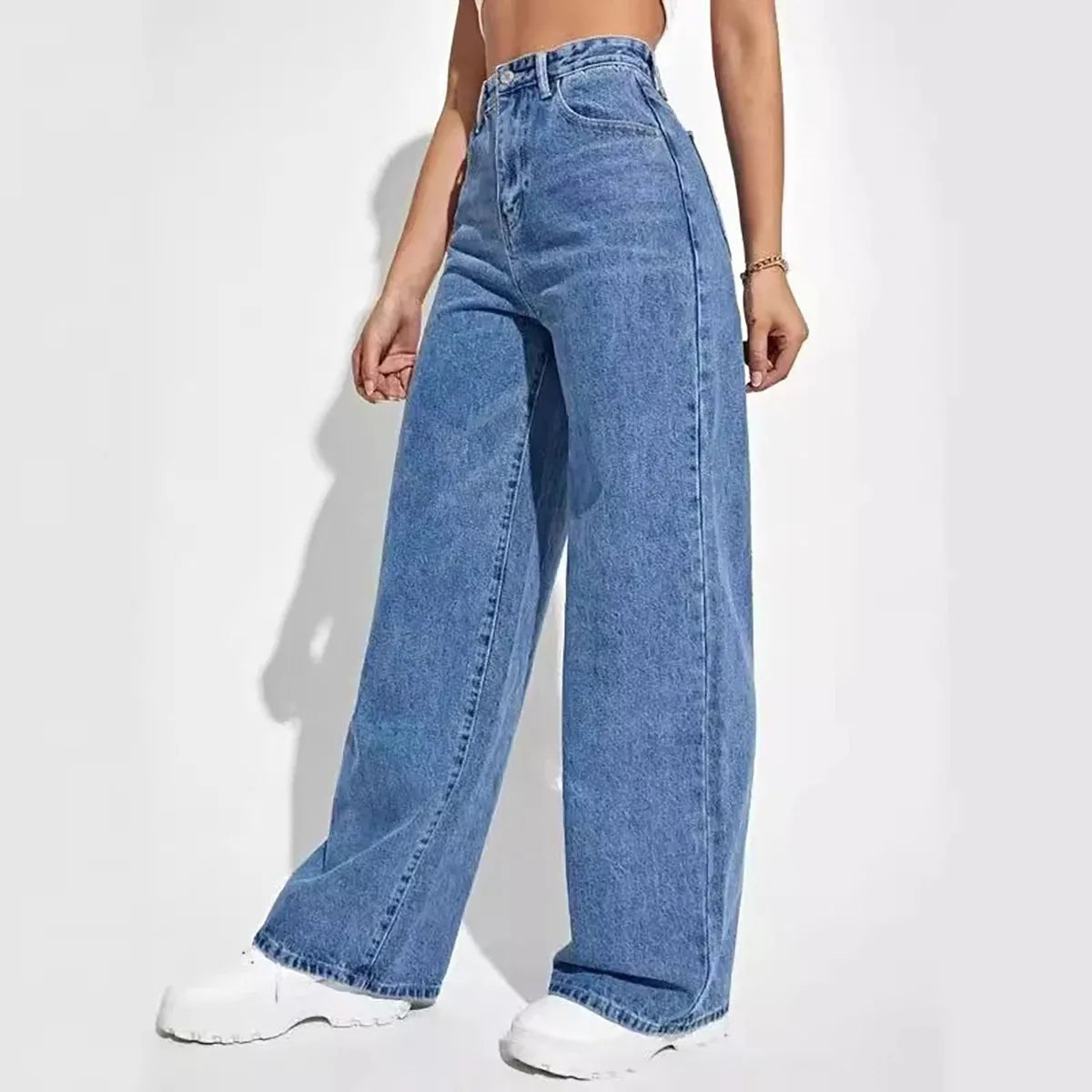 Y2K High-Street Baggy Straight Jeans