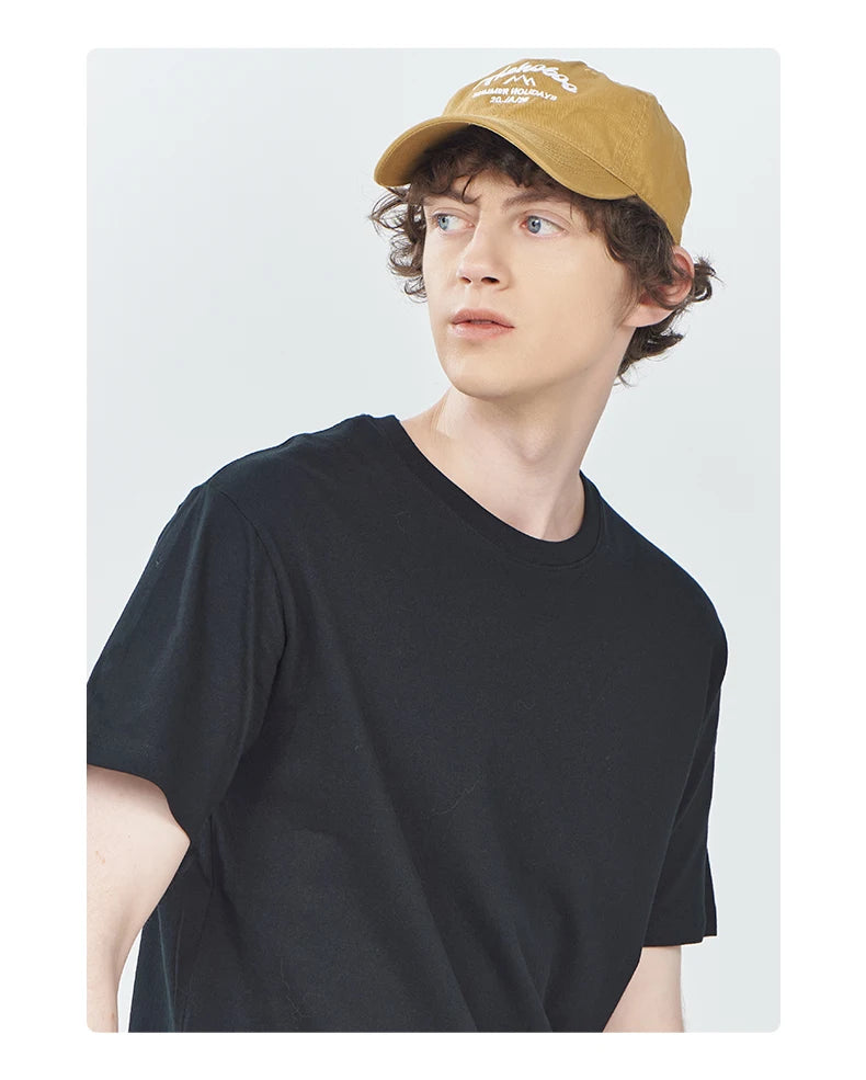 Artistic Frog Umbrella Cotton T-Shirt