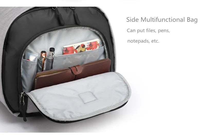 OZUKO Garment bag Multifunction Men Suit Storage Large Capacity Luggage Handbag Male Waterproof Travel Duffel Bag Shoes Pocket
