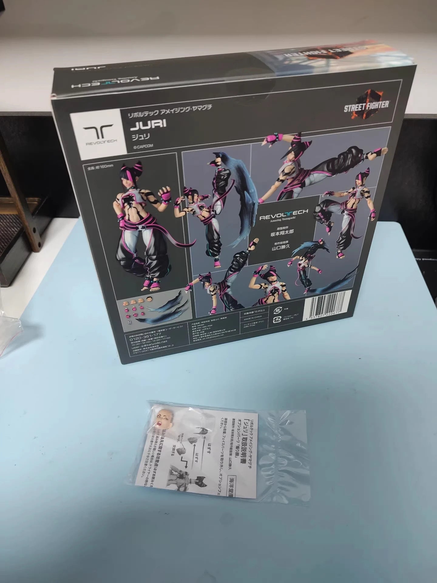 In Stock KAIYODO Ryu Han Juri Chun Li Movability Model Toys Revoltech AMAZING YAMAGUCHI Chun-Li SF6