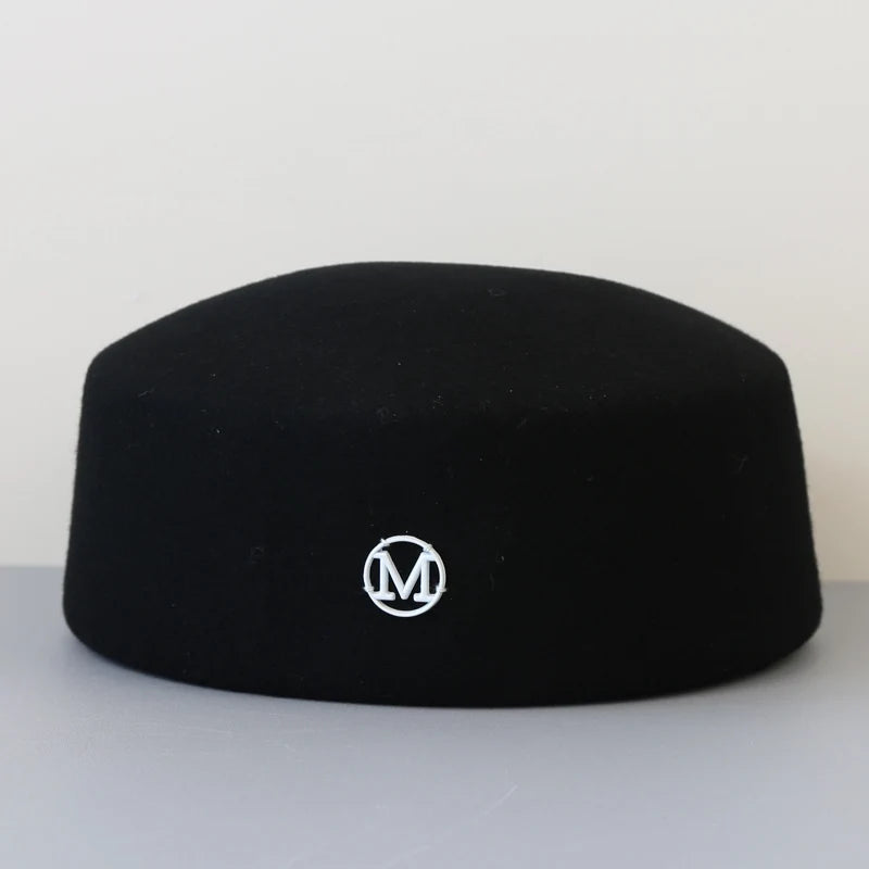 Vintage 100% Wool Felt Fedora Hat – Unisex Formal Style