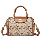 Luxury Handbag Fashion Print Large Capacity Soft Leather Women Shoulder Crossbody Bag Leisure Designer Ladies Purses and Handbag