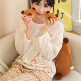 New Capybara Shark Shaped Snack Bag Plush Toys Super Soft Cartoon Squishy Pillow Funny Food Dolls Birthday Gifts Room Decor
