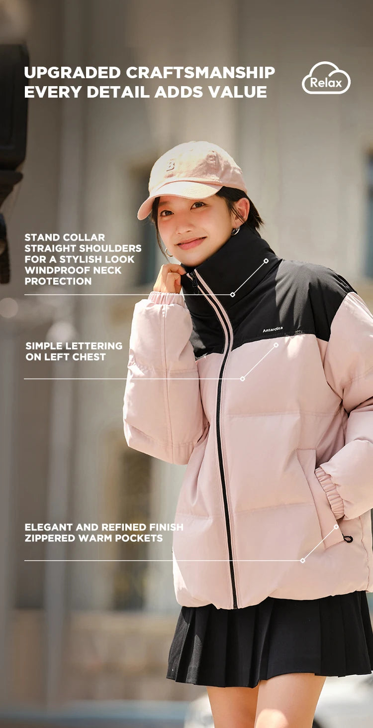 Semir Unisex Stand-Collar Puffer Down Jacket