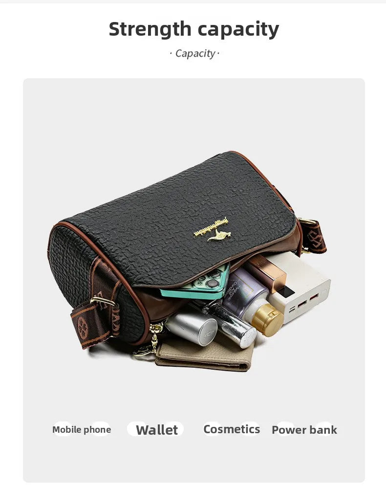 Women's Soft Leather Pillow Bag, Stylish Versatile Large Capacity Handbag Shoulder Crossbody Bag for Women Daily, Work, Outings