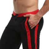 Men's Nylon Jogger Pants with Elastic Waist