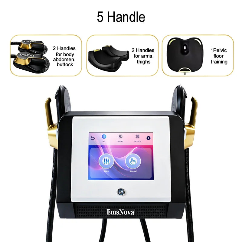 MECAVIE 2026 HIEMT+RF Pro Body Sculpting Machine 6500W