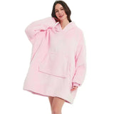 Oversized Fleece Hoodie Blanket