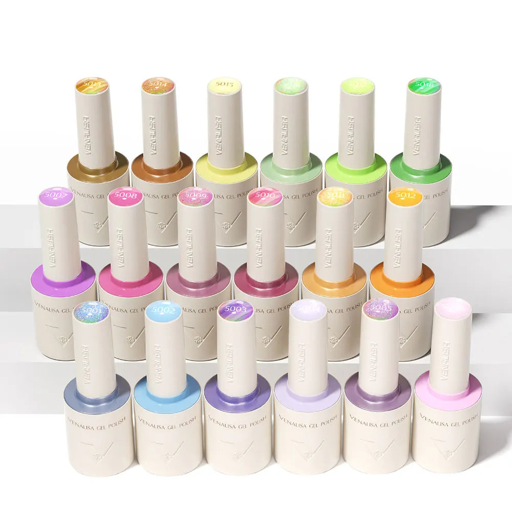 VENALISA 10ml Gel Polish Set | HEMA-Free | 90 Colors