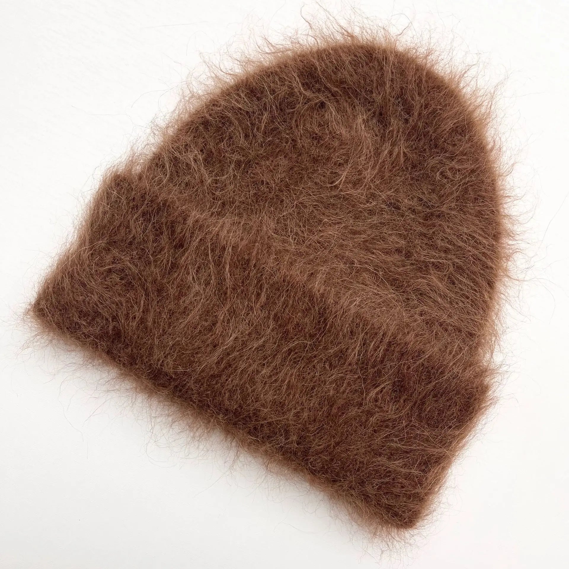 Fluffy Alpaca Wool Beanie | Women's Cozy Knit Winter Hat