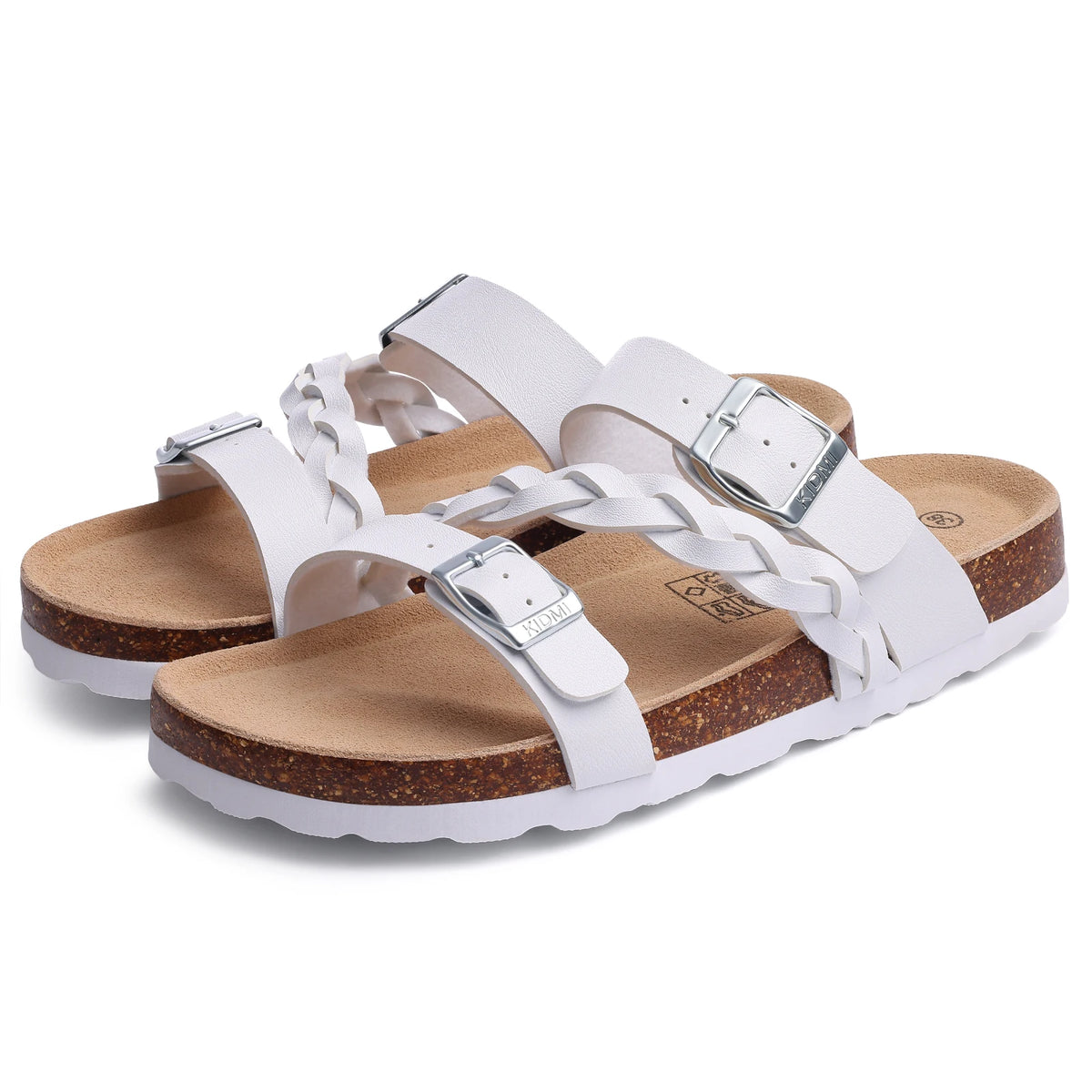 Women's Cork Footbed Sandals with Arch Support