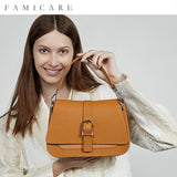 2025 New Women Bag Female Luxury Fashion Shoulder Bags Lady Soft 100% Cowhide Genuine Leather Niche Design Tote Bucket Handbag