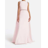 Women's Sleeveless Satin Evening Gown | Formal & Prom
