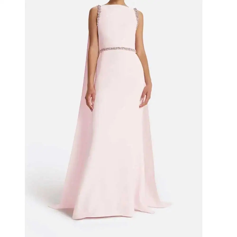 Women's Sleeveless Satin Evening Gown | Formal & Prom